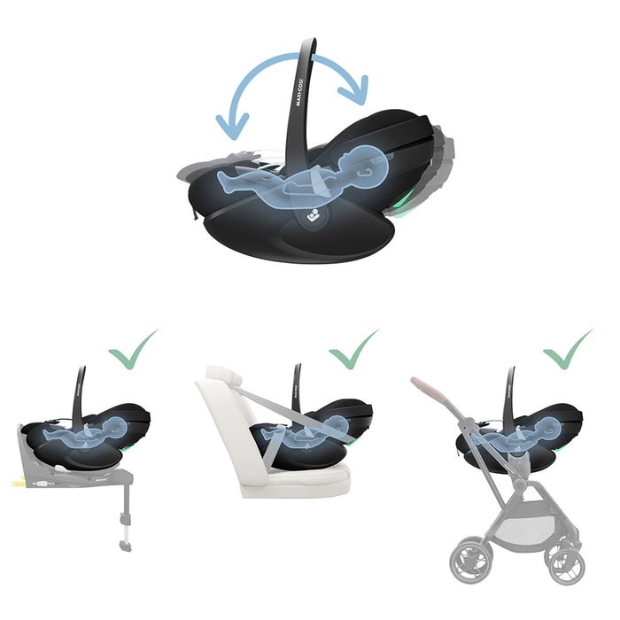 
    Bebê Conforto Pebble 360° Pro²+ Base FamilyFix 360° Pro Maxi Cosi Essential Black - Maxi-Cosi Babytunes
  