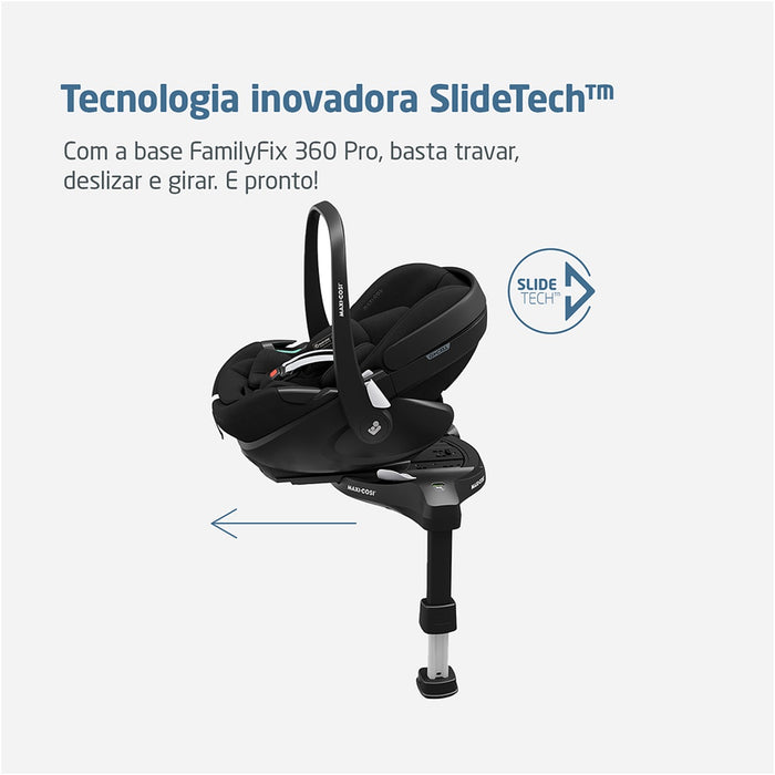 
    Bebê Conforto Pebble 360° Pro²+ Base FamilyFix 360° Pro Maxi Cosi Essential Black - Maxi-Cosi Babytunes
  