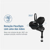 Bebê Conforto Pebble 360° Pro²+ Base FamilyFix 360° Pro Maxi Cosi Essential Black - Maxi-Cosi Babytunes