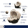 Bebê Conforto Peri Girátorio 180° Maxi Cosi Natural Heritage - Maxi-Cosi Babytunes