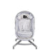 Berço Baby Hug 4 em 1 Air Stone Chicco Cinza