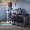 Berço Portátil Bellina Infanti Preto Mescla