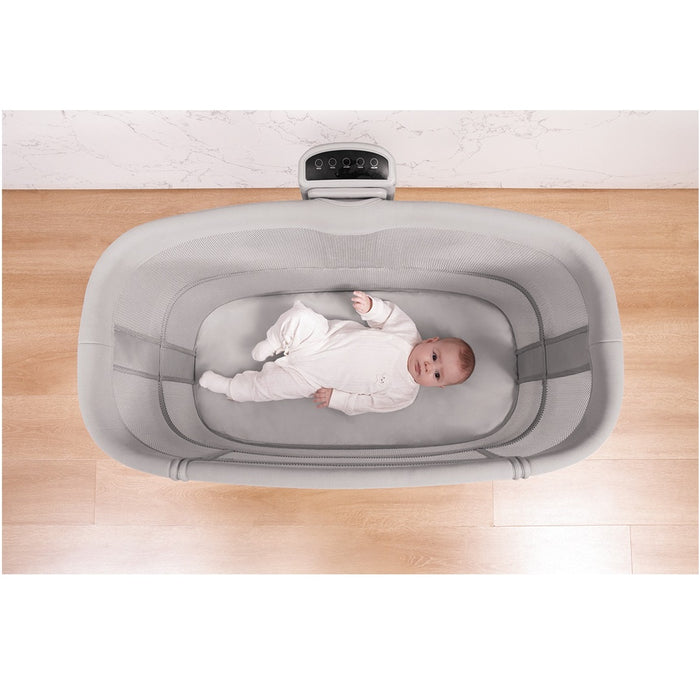 
    Berço Portátil Mastela 3 em 1 Com Balanço Automático Cinza Escuro - Mastela Babytunes
  