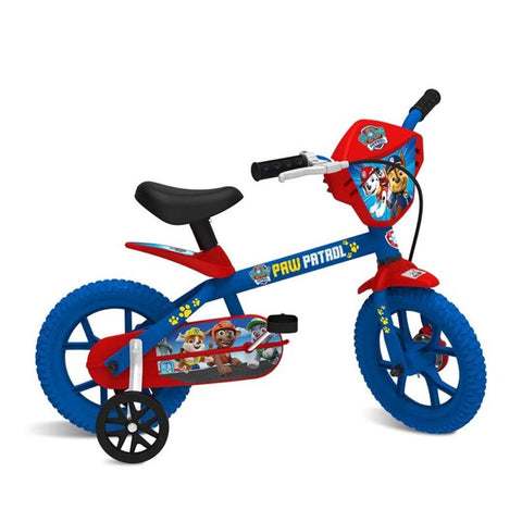 Bicicleta Infantil Bandeirante Patrulha Canina Azul - Bandeirante Babytunes