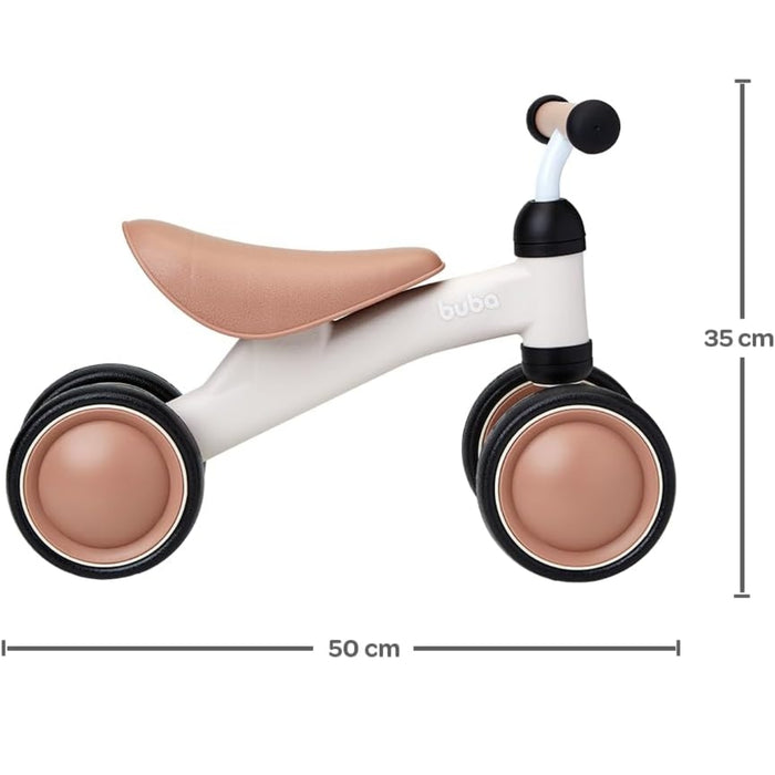 
    Bicicleta de Equilíbrio Infantil Buba 4 Rodas Bege
  
