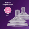 Bico De Mamadeira Avent Naturalle Fluxo Médio 3M+