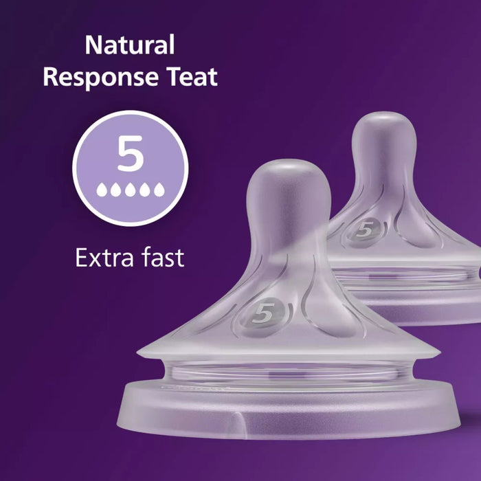 
    Bico De Mamadeira Avent Naturalle Fluxo Rápido 6M+
  