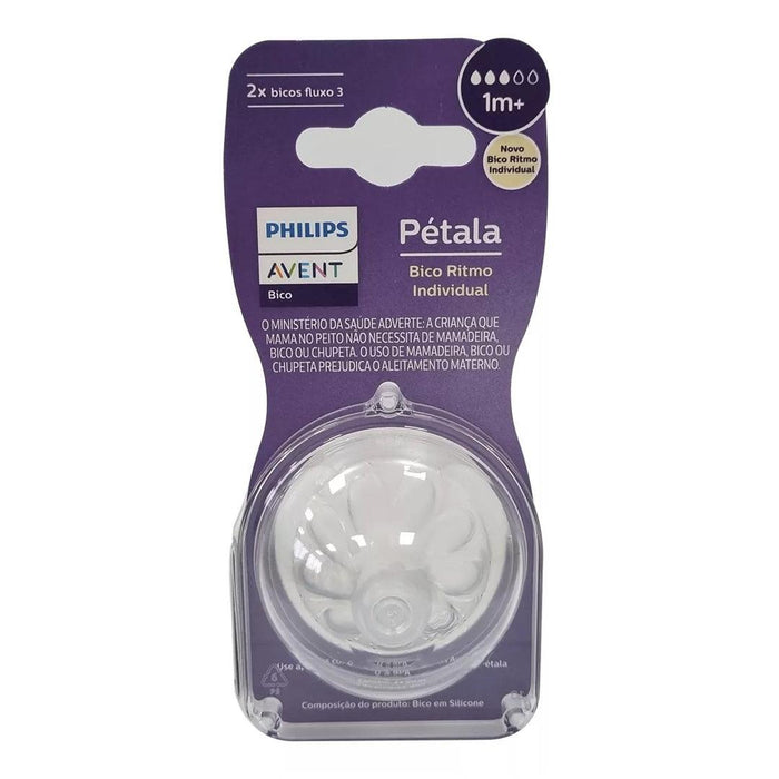 
    Bico Mamadeira Pétala Natural 1M+ N°3 Philips Avent - Philips Avent Babytunes
  