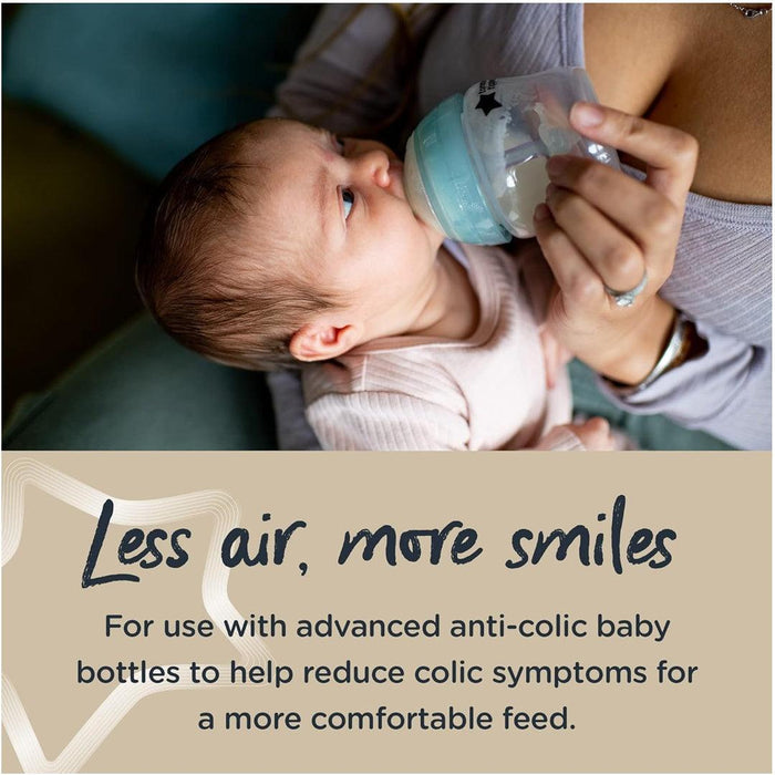 
    Bicos De Mamadeira Tommee Tippe Advanced Anti-Cólica Fluxo Rápido 6M+ - Tommee Tippee Babytunes
  