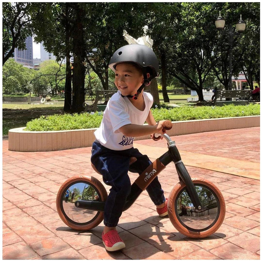 Bike (Bicicleta) Infantil Mima Zoom Balance Preta - Mima Babytunes