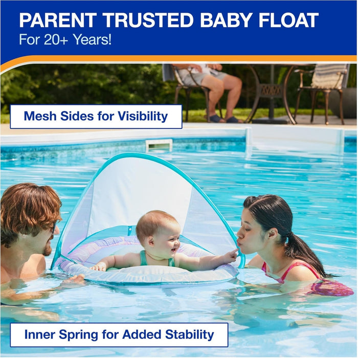 
    Boia Infantil Com Capota Swimways Baby Spring FPS50+ Mermaid
  