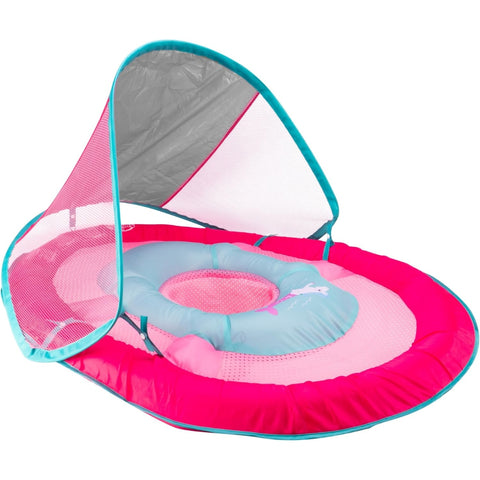 Boia Infantil Com Capota Swimways FPS50+ Rosa