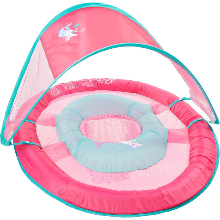 
    Boia Infantil Com Capota Swimways FPS50+ Rosa
  