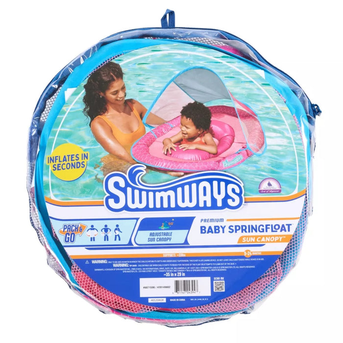 
    Boia Infantil Com Capota Swimways Baby Spring FPS 50+ Sereia
  