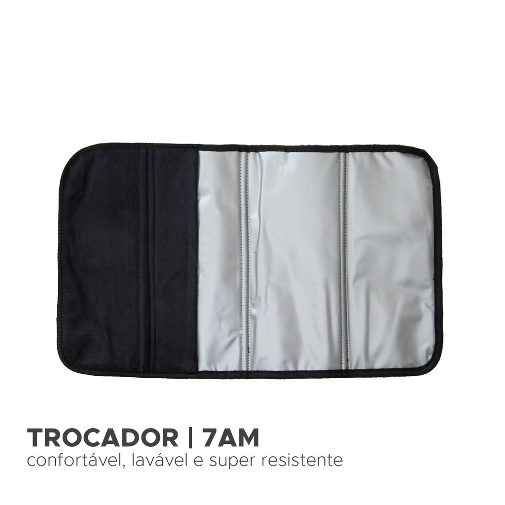 Bolsa Maternidade 7AM Soho Black - Diaper Bag