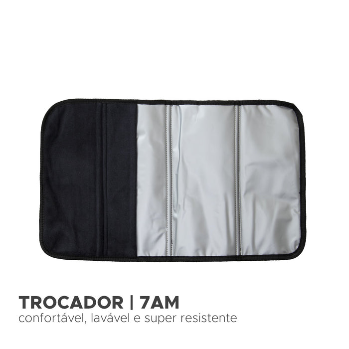 
    Bolsa Maternidade 7AM Soho Black - Diaper Bag - 7AM Babytunes
  