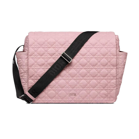 Bolsa de Fraldas Dior Macrocannage Pink - Dior Babytunes