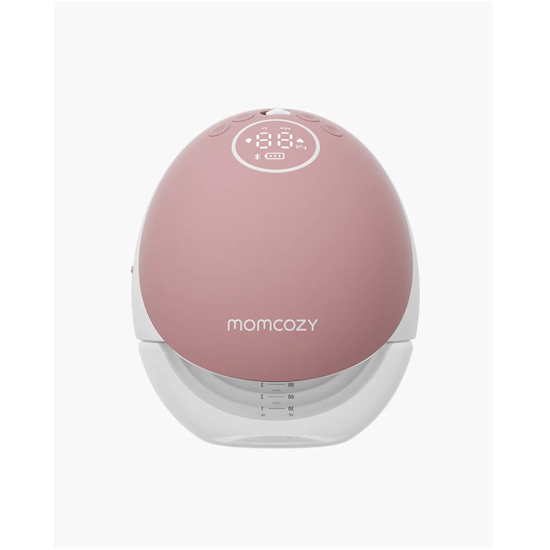 Bomba Extratora de Leite Elétrica Momcozy M9 Mobile Flow Hands Free Cozy Red - Momcozy Babytunes