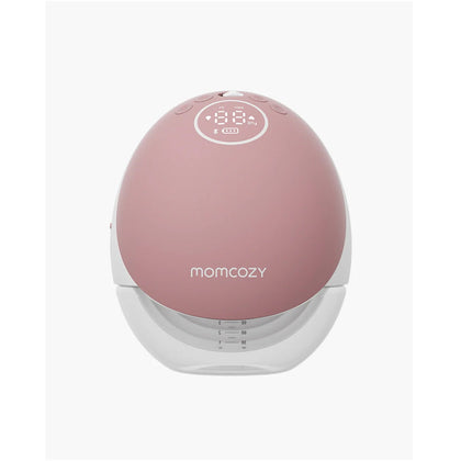 Bomba Extratora de Leite Elétrica Momcozy M9 Mobile Flow Hands Free Cozy Red - Momcozy Babytunes