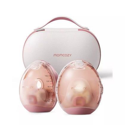 Bomba Extratora Dupla de Leite Elétrica Momcozy Air 1 Ultra-slim