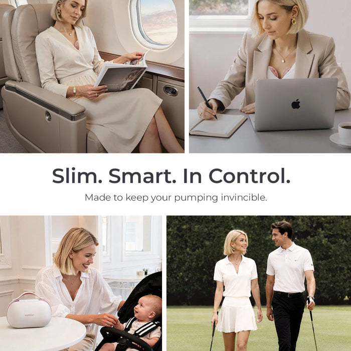 
    Bomba Extratora Dupla de Leite Elétrica Momcozy Air 1 Ultra-slim
  