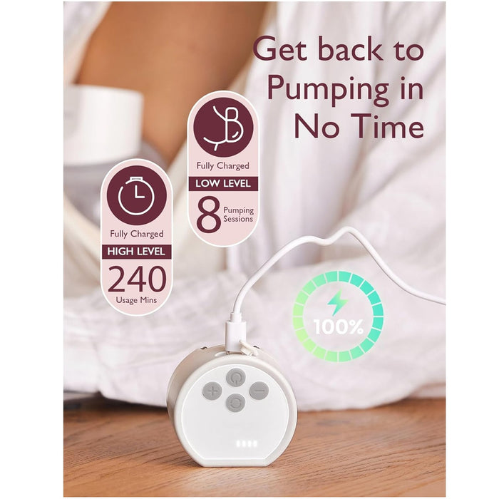 
    Bomba Extratora Dupla de Leite Elétrica Momcozy S12 Pro Portátil - Momcozy Babytunes
  