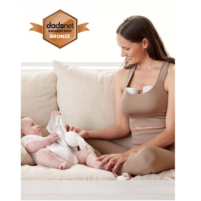 
    Bomba Extratora Dupla de Leite Elétrica Momcozy S12 Pro Portátil - Momcozy Babytunes
  