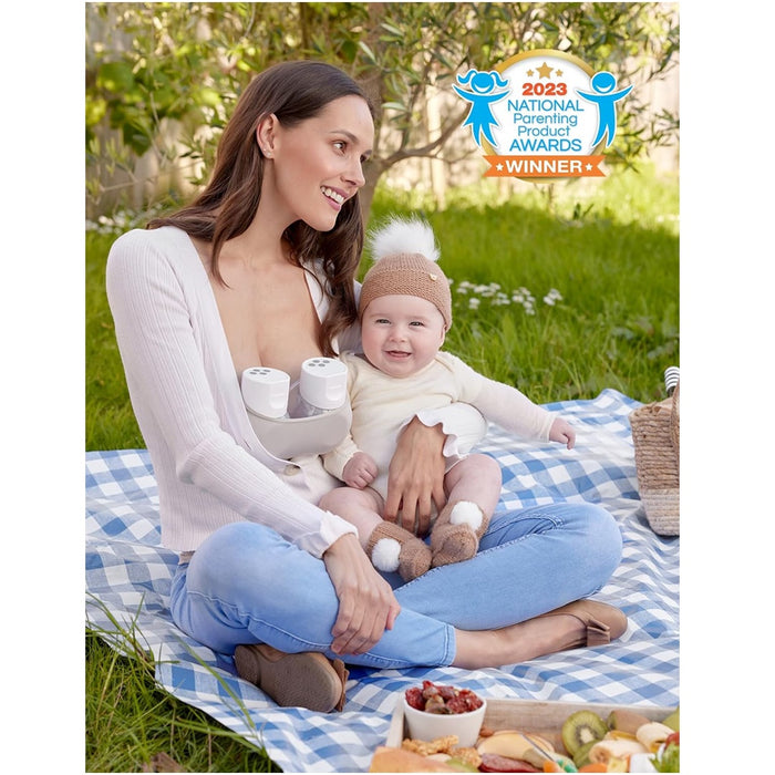 
    Bomba Extratora Dupla de Leite Elétrica Momcozy S12 Pro Portátil - Momcozy Babytunes
  