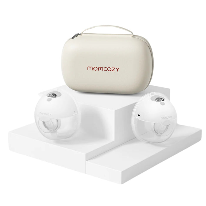 
    Bomba Extratora Dupla de Leite Elétrica Portátil M5 Momcozy Hands Free Grey
  