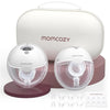 Bomba Extratora Dupla de Leite Elétrica Portátil M5 Momcozy Hands Free Grey - Momcozy Babytunes