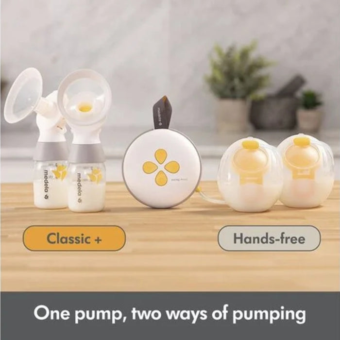 
    Bomba Extratora de Leite Elétrica Dupla Hands Free Medela Swing Maxi - Medela Babytunes
  