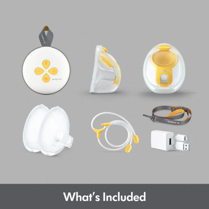 
    Bomba Extratora de Leite Elétrica Dupla Hands Free Medela Swing Maxi - Medela Babytunes
  