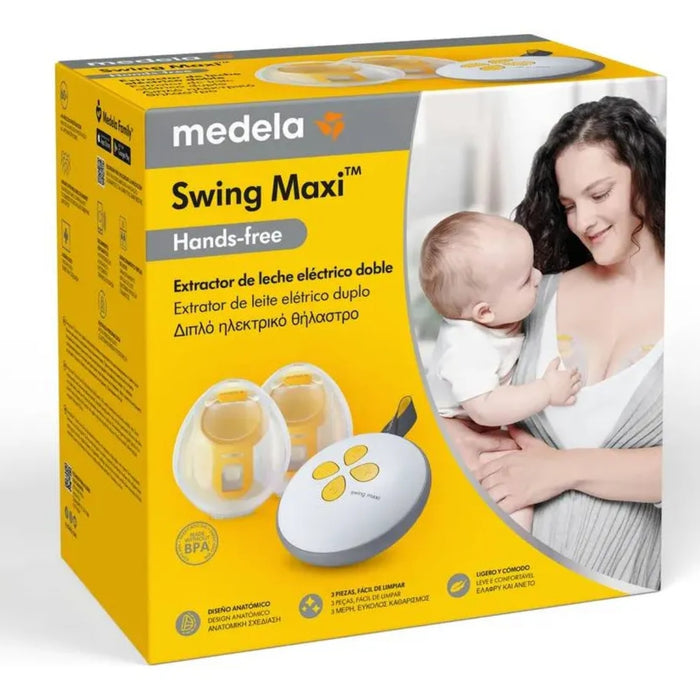 
    Bomba Extratora de Leite Elétrica Dupla Hands Free Medela Swing Maxi - Medela Babytunes
  