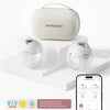 Bomba Extratora de Leite Elétrica Dupla Momcozy M5 Smart Quill Grey