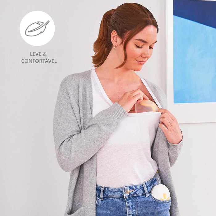 
    Bomba Extratora de Leite Elétrica Solo Hands Free Medela Swing Maxi
  