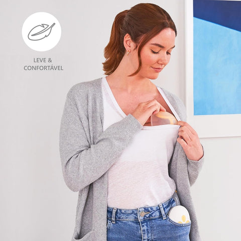 Bomba Extratora de Leite Elétrica Solo Hands Free Medela Swing Maxi