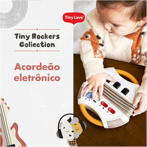 Brinquedo Acordeão Eletrônico Tiny Rockers Tiny Love