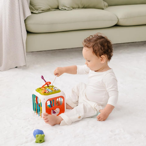 Brinquedo Cubo de Atividades 7 em 1 Buba