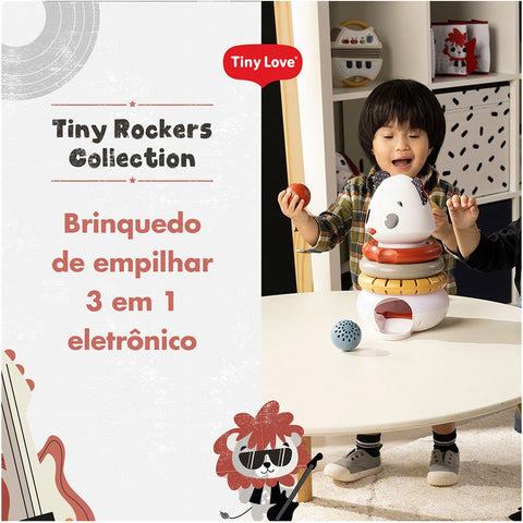 Brinquedo Eletrônico Panda de Empilhar 3 em 1 Tiny Love