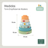 Brinquedo Torre Empilhável de Madeira Tiny Love Farmers Fun Day