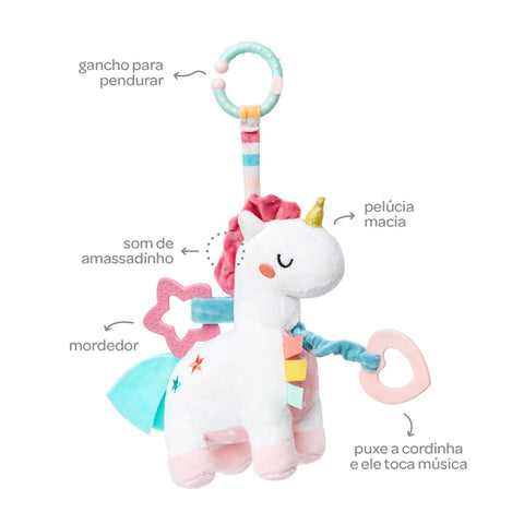 Brinquedo Unicórnio Musical de Atividades Buba