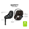 Bebê Conforto Cybex Cloud G Pro com Base Load Leg Chocolate Brown