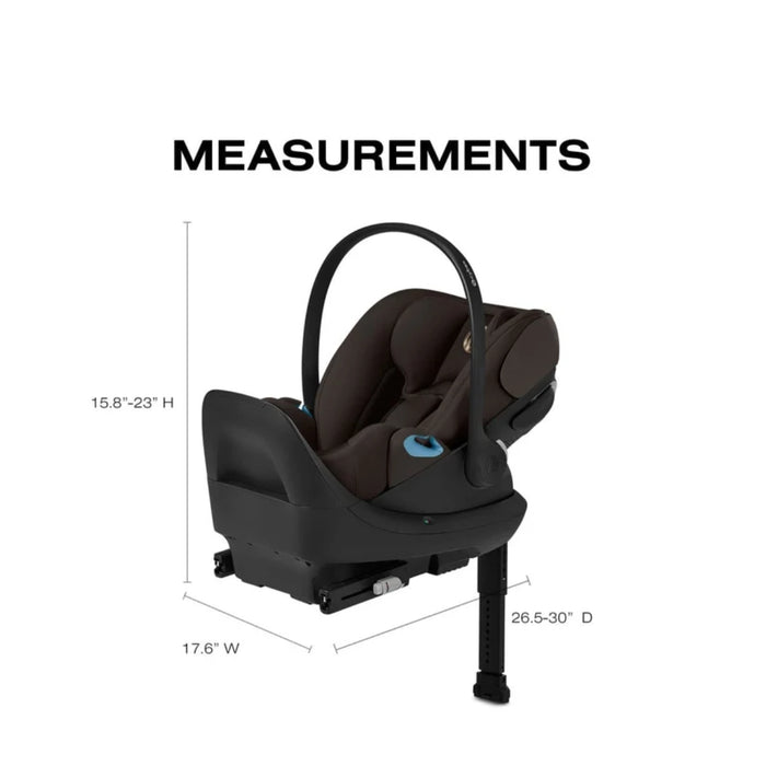 
    Bebê Conforto Cybex Cloud G Pro com Base Load Leg Chocolate Brown
  