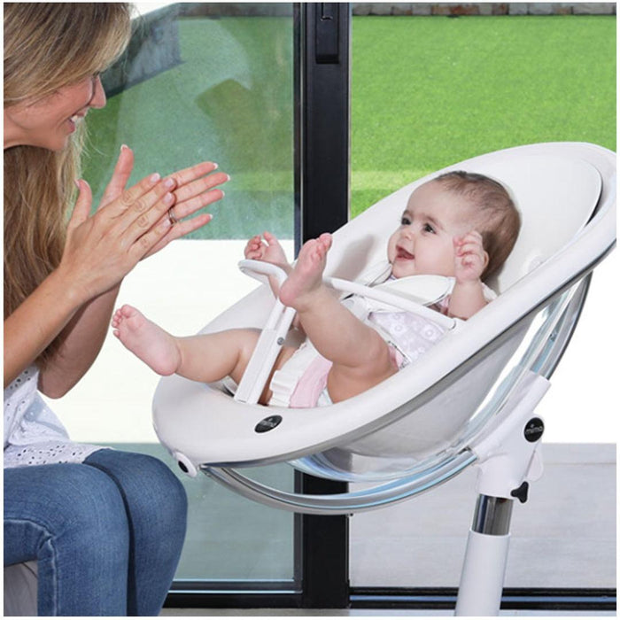 
    Cadeira De Alimentação Infantil Mima Moon Branca - Mima Babytunes
  