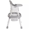 Cadeira De Alimentação Kiddo Vanilla 12 em 1 Cinza - Kiddo Babytunes