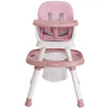 Cadeira De Alimentação Kiddo Vanilla 12 em 1 Rosa - Kiddo Babytunes