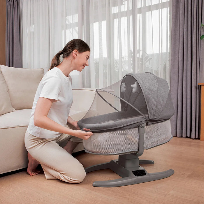 
    Cadeira De Balanço Moisés Multimotion Mastela Cinza - Mastela Babytunes
  