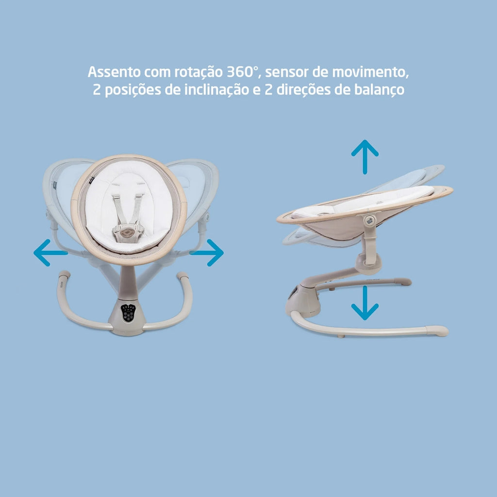 cadeira de balanço maxi cosi Cadeira Maxi-Cosi Swing Cassia Classic Oat – Babytunes