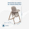 Cadeira de Alimentação Infantil Maxi-Cosi Minla Plus Elegance Beige