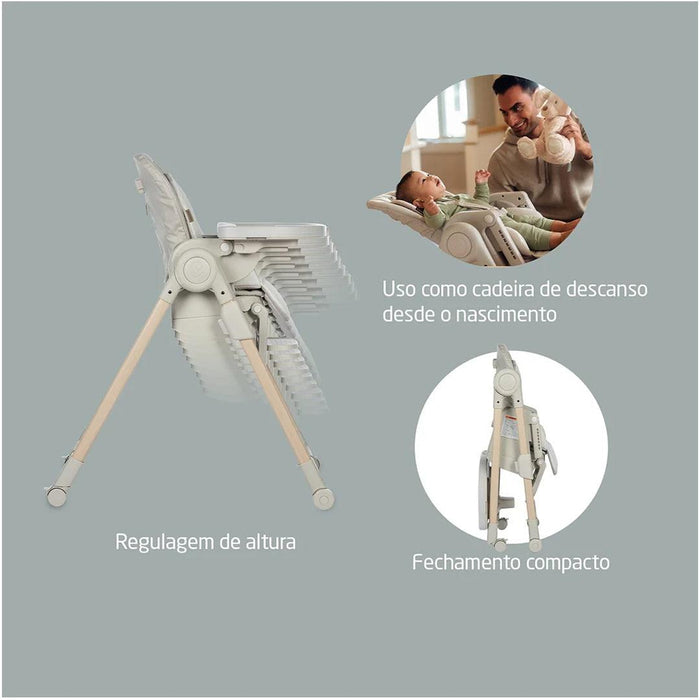 
    Cadeira de Alimentação Infantil Minla Maxi-Cosi Classic Oat - Maxi-Cosi Babytunes
  